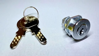 KL-1-7P ワンタッチ錠 | 錠・鍵・シリンダー・カードロックのサン